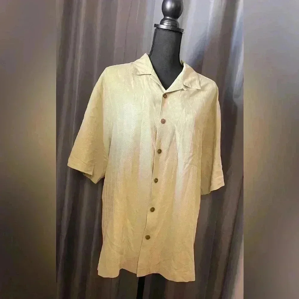 164. Jamaica Jaxx Men’s Button Down Shirt, Size M, EUC - Picture 1 of 6